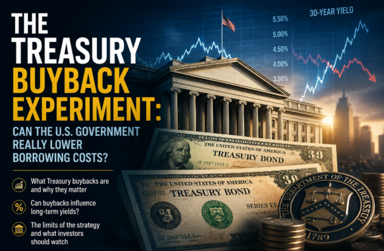The Treasury Buyback Experiment: Can the U.S. Government Really Lower Borrowing Costs?